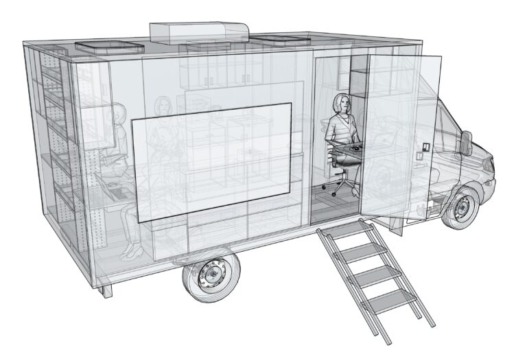 specialus-kebulas komerciniam transportui